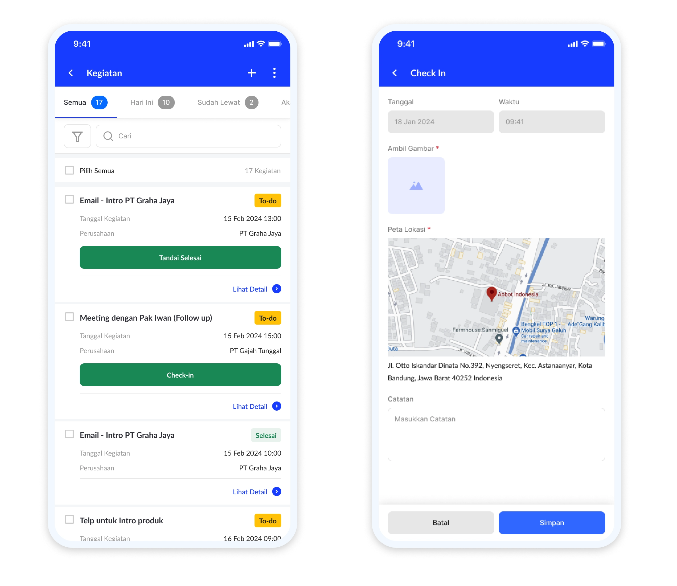 Geolocation & Activity Tracking